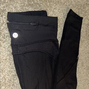 Lulú Lemon Black Athletic Leggings